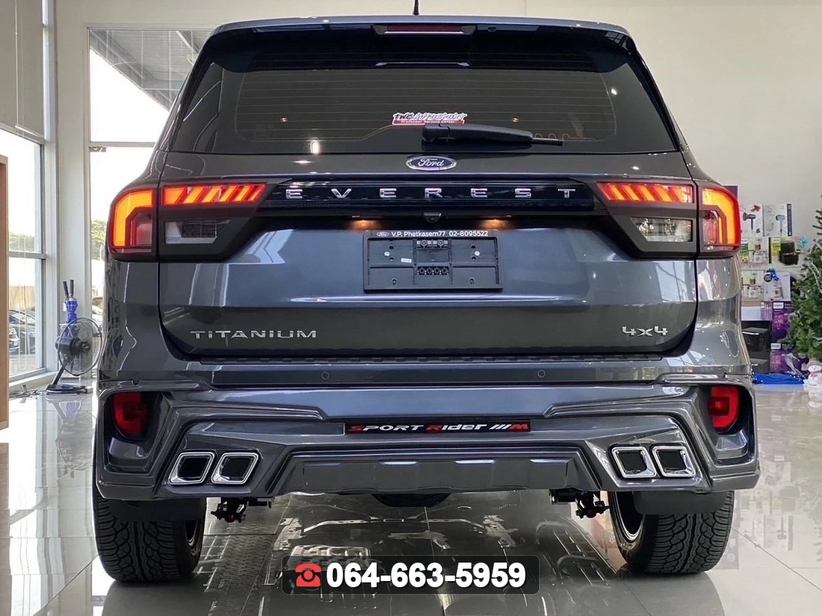 ชุดแต่ง FORD Everest V.3.1 ท่อเหลี่ยม RiderM ภาพ 4