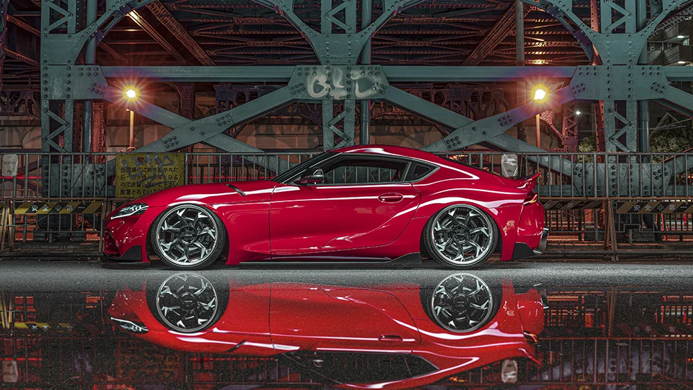 ชุดแต่ง TOYOTA SUPRA WALD Japan สปอร์ตไลน์ ภาพ 15