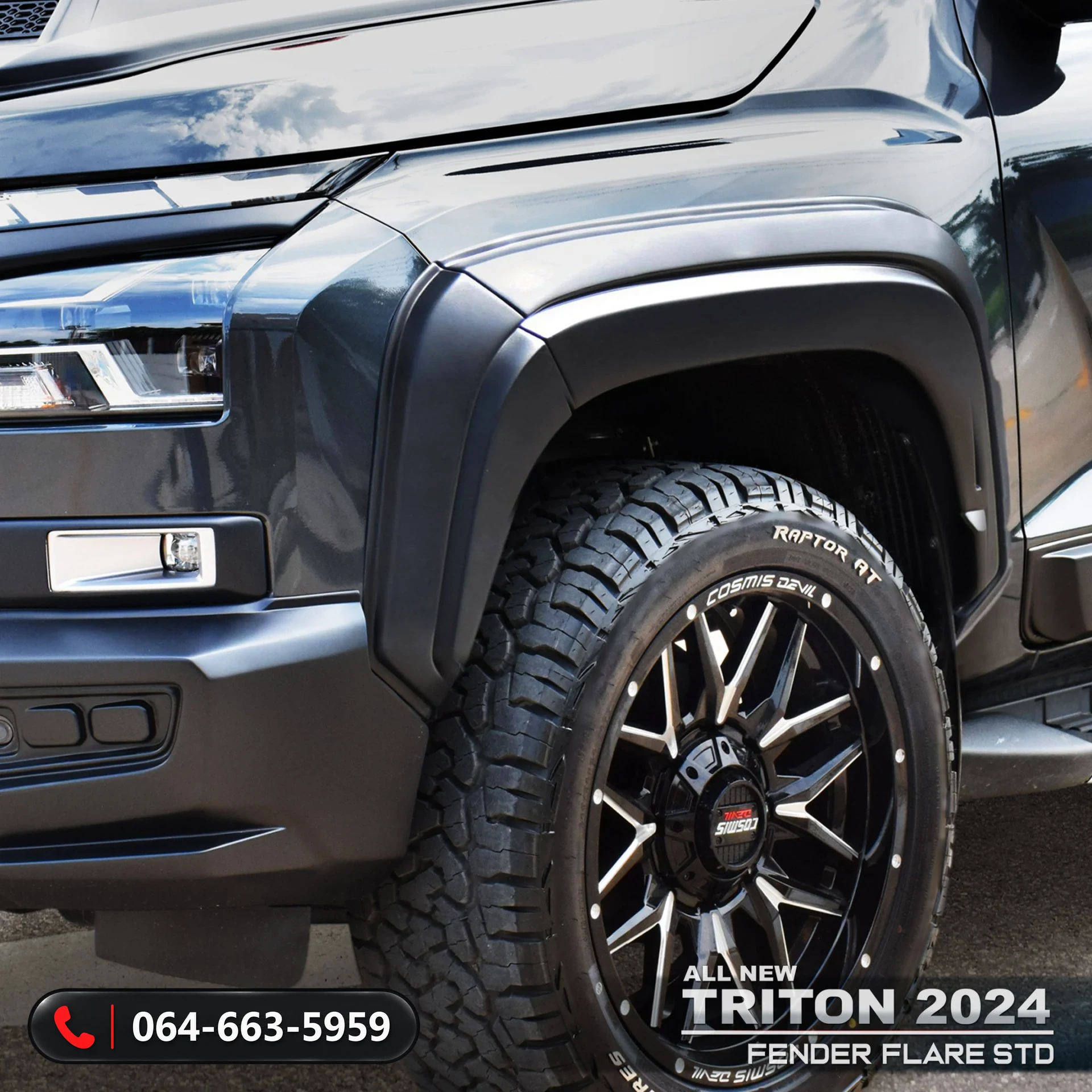 ชุดแต่ง MITSUBISHI TRITON 2024 XTREAMER RBS ภาพ 6