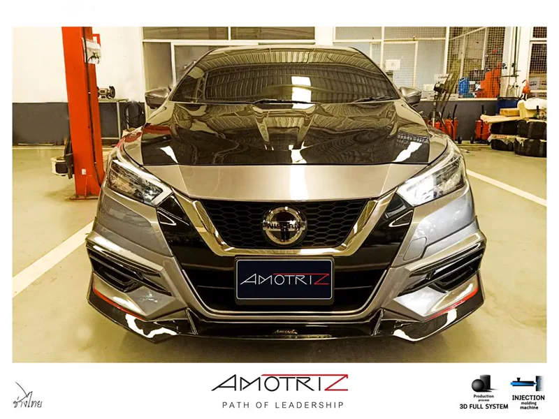ฝากระโปรงหน้า almera 2020 - NISSAN ฝากระโปรงหน้า almera 2020 ชุดแต่งรถ ภาพ 6