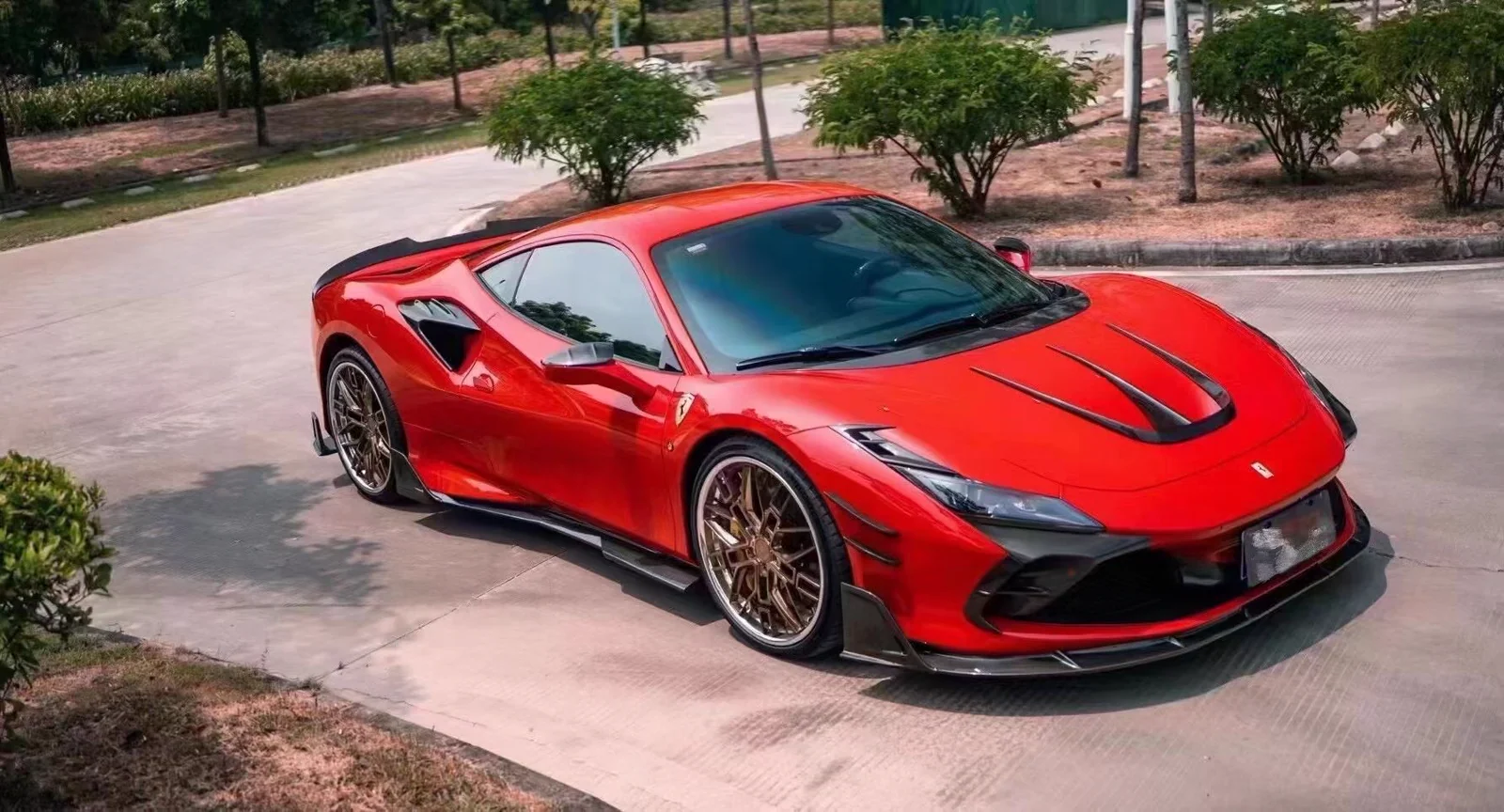 รูปชุดแต่ง ชุดแต่ง Ferrari F8 Mansory ภาพที่ 6