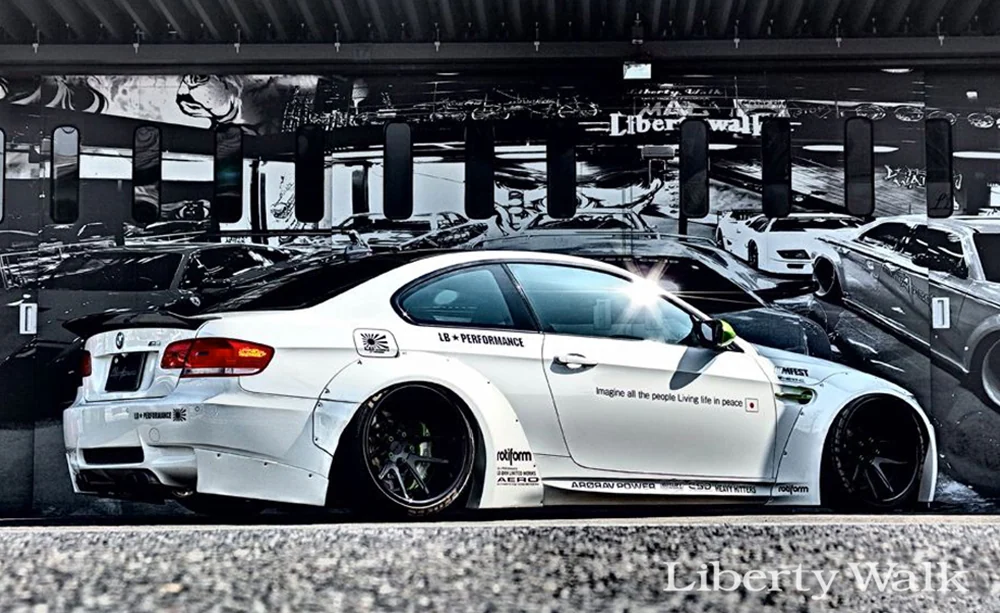 รูปชุดแต่ง ชุดแต่ง BMW Series3 E92 E93 LB WORK ภาพที่ 2