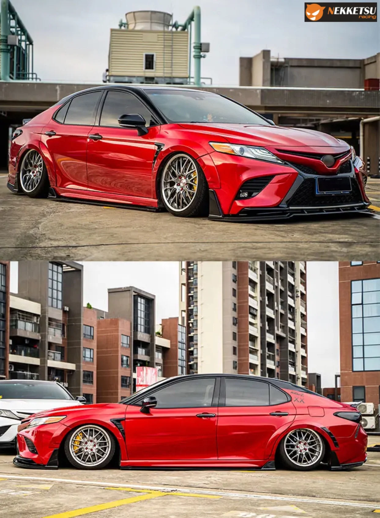 รูปชุดแต่ง ชุดแต่ง Toyota Camry 2018 2024 USA1 โป่งเย็บ ภาพที่ 3