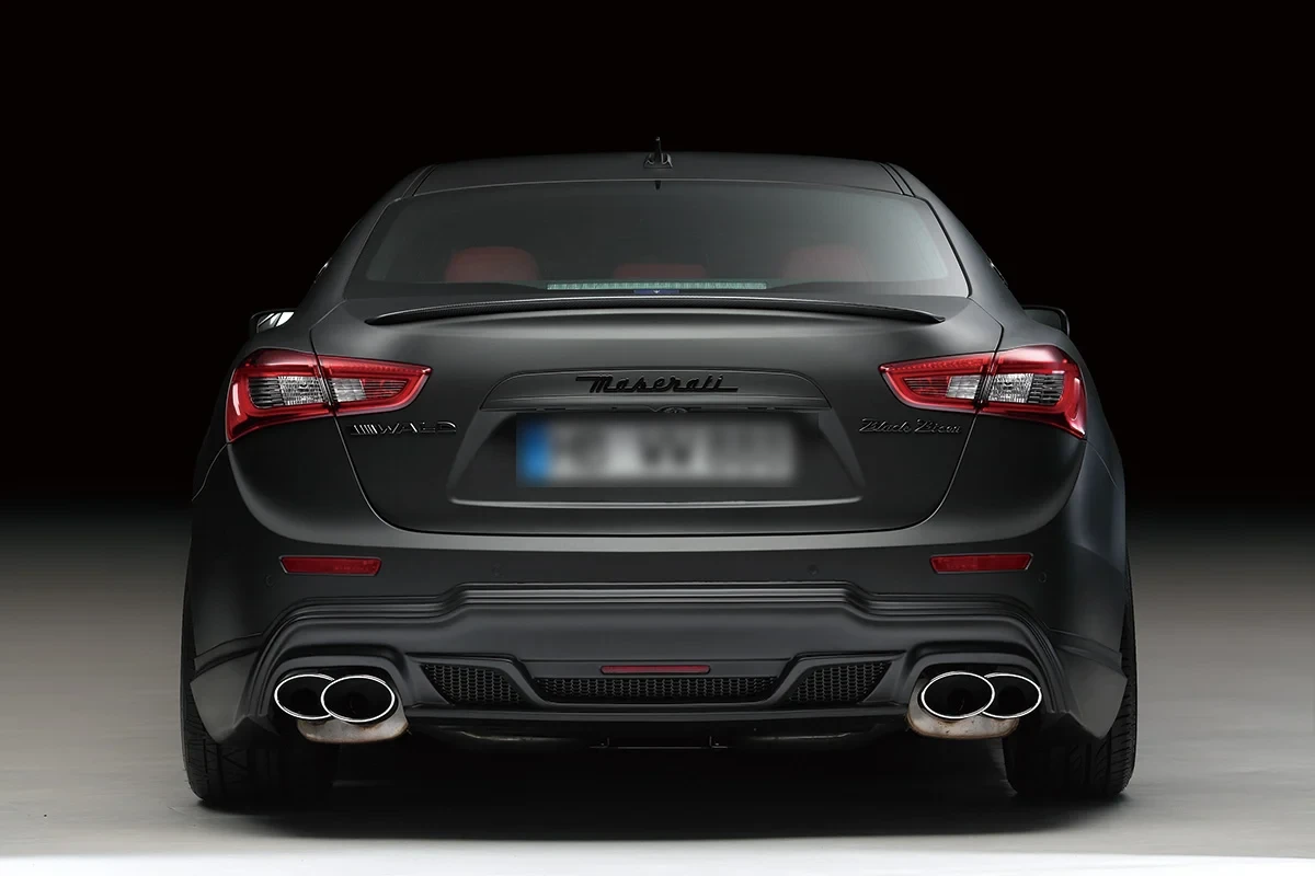 ชุดแต่ง MASERATI GHIBLI WALD Japan สปอร์ตไลน์ แบล็กไบซัน เอดิชัน ภาพ 9