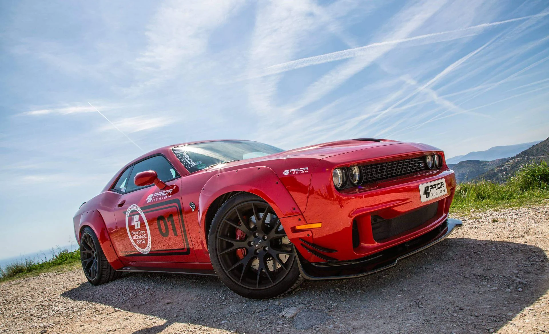 ชุดคานาร์ด 4 ชิ้น PD900HC Prior Design DODGE Challenger ภาพสินค้าที่เลือก
