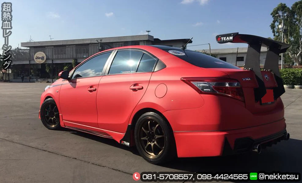 รูปชุดแต่ง ชุดแต่ง TOYOTA Vios 17 22 RedLine ภาพที่ 3