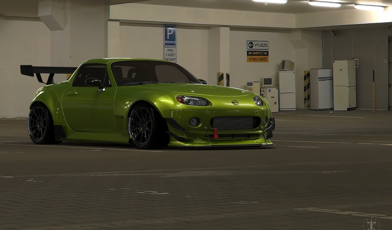 รูปชุดแต่ง ชุดแต่ง Mazda MX5 Rocket Bunny ภาพที่ 13