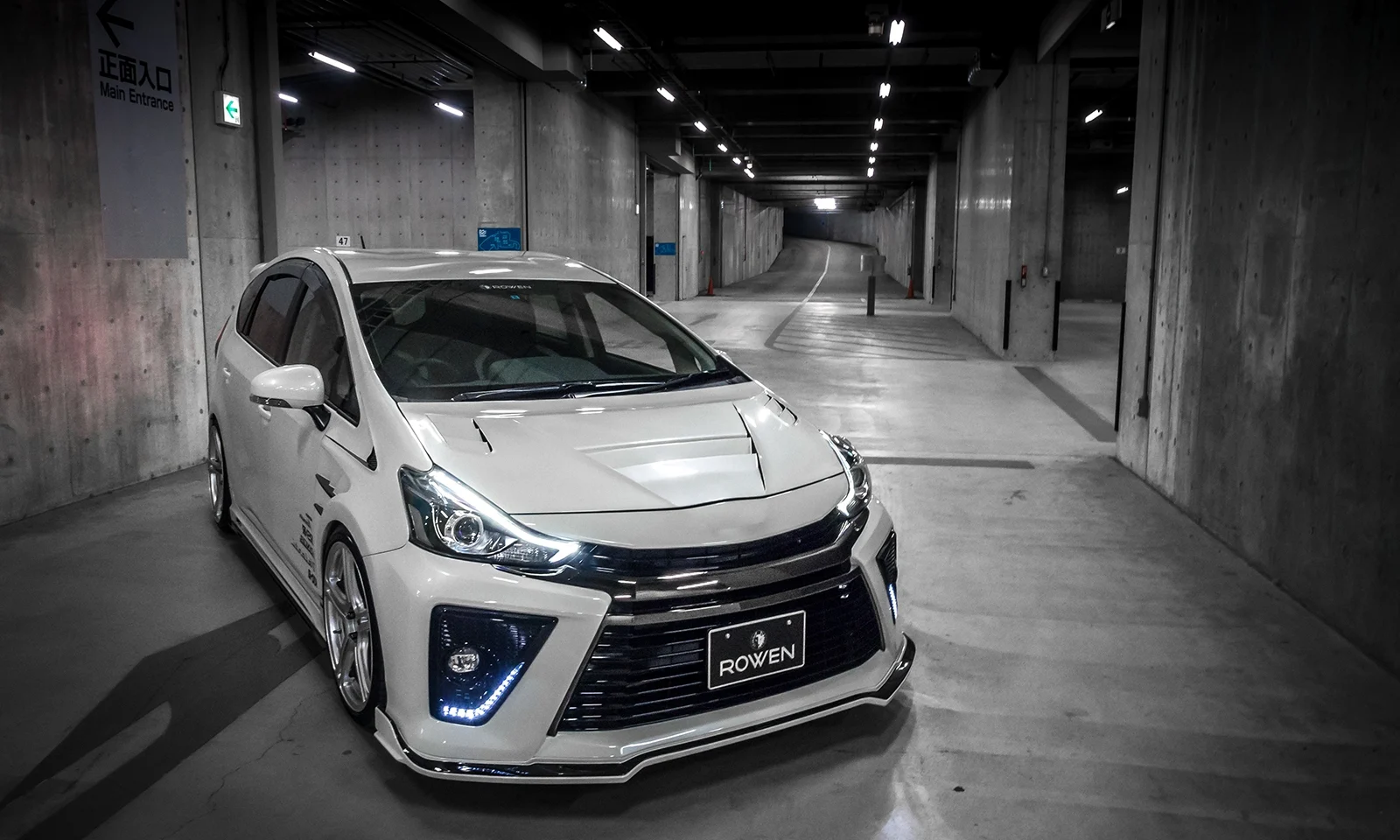 ชุดแต่ง TOYOTA 40 PRIUS α G's ZVW40/41 2015.02~Rowen Japan ภาพ 6