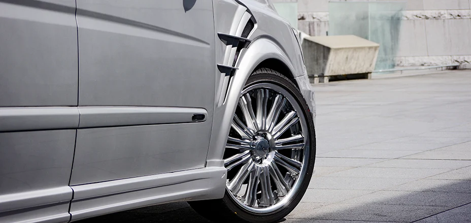 ชุดแต่ง MERCEDES-BENZ V-CLASS SHORT/LONG WALD Japan สปอร์ตไลน์ แบล็กไบซัน เอดิชัน ภาพ 13