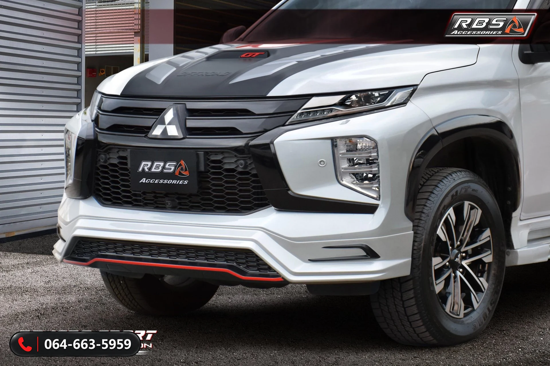 ชุดแต่ง MITSUBISHI PAJERO 2019 SPORT-X RBS ภาพ 5