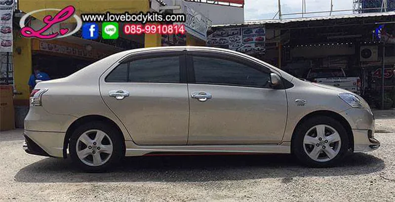 ชุดแต่ง Vios 2007 to 2012 - TOYOTA Vios 2007 TO 2012 ชุดแต่งรถ ภาพ 22