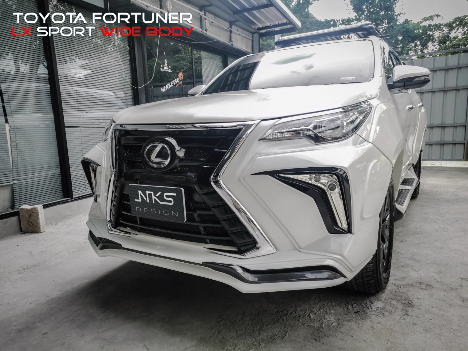 รูปชุดแต่ง ชุดแต่ง Toyota Fortuner 2015 2019 NKS V.2 ภาพที่ 5