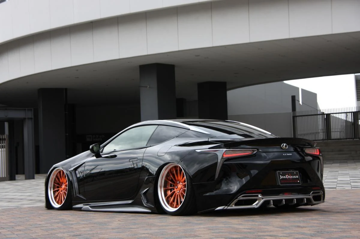 สปอยเลอร์ท้าย JOB DESIGN GUNs STYLE Stance Generation สำหรับ LEXUS LC 500 ภาพสินค้าที่เลือก
