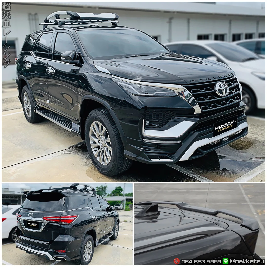 ชุดแต่ง Toyota Fortuner 2020 2024 Drive 68 Vazooma Luxury