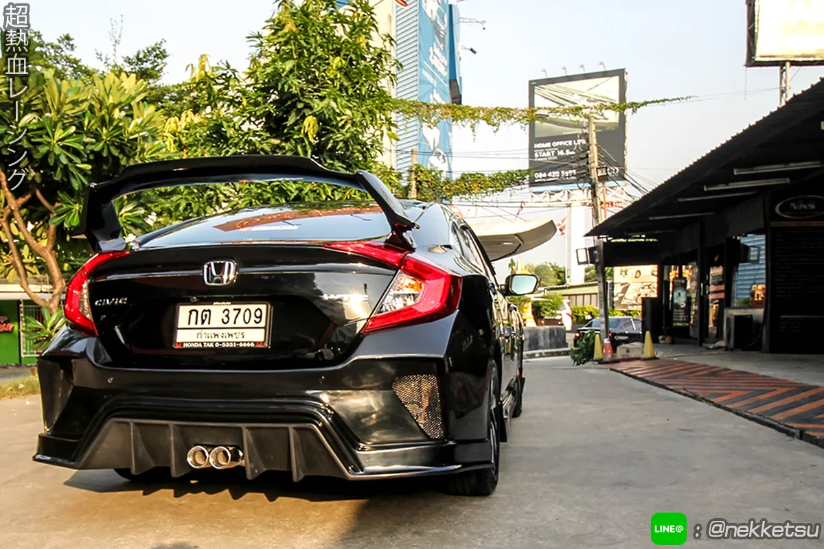 รูปชุดแต่ง ชุดแต่ง Honda Civic FC 16 21 Type X ธรรมดา V2 ภาพที่ 3