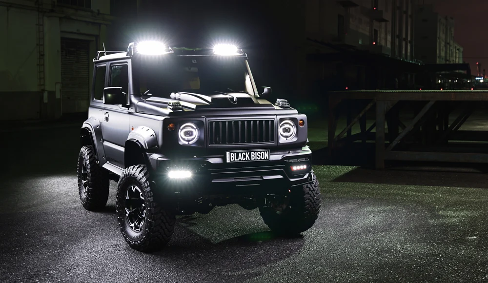 ชุดแต่ง SUZUKI JIMNY SIERRA WALD Japan สปอร์ตไลน์ แบล็กไบซัน เอดิชัน ภาพ 7