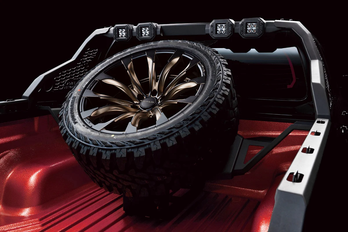 ชุดแต่ง TOYOTA HILUX WALD Japan สปอร์ตไลน์ แบล็กไบซัน เอดิชัน BUMPER TYPE ภาพ 24