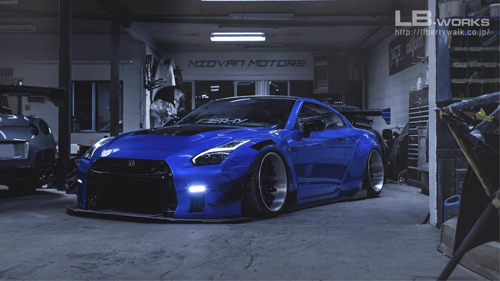 รูปชุดแต่ง ชุดแต่ง Nissan GTR R35 LB Work Type 2 ภาพที่ 12