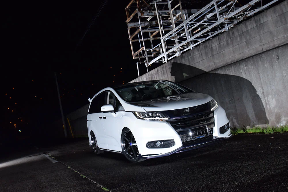 รูปชุดแต่ง ชุดแต่ง Honda Odyssey 2013 2017 MZ Speed V2 ภาพที่ 2
