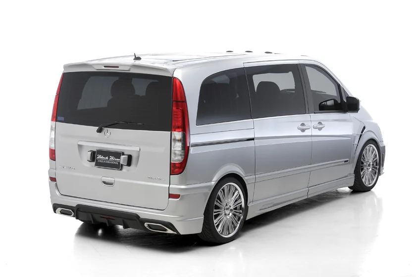 ชุดแต่ง MERCEDES-BENZ V-CLASS SHORT/LONG WALD Japan สปอร์ตไลน์ แบล็กไบซัน เอดิชัน ภาพ 8