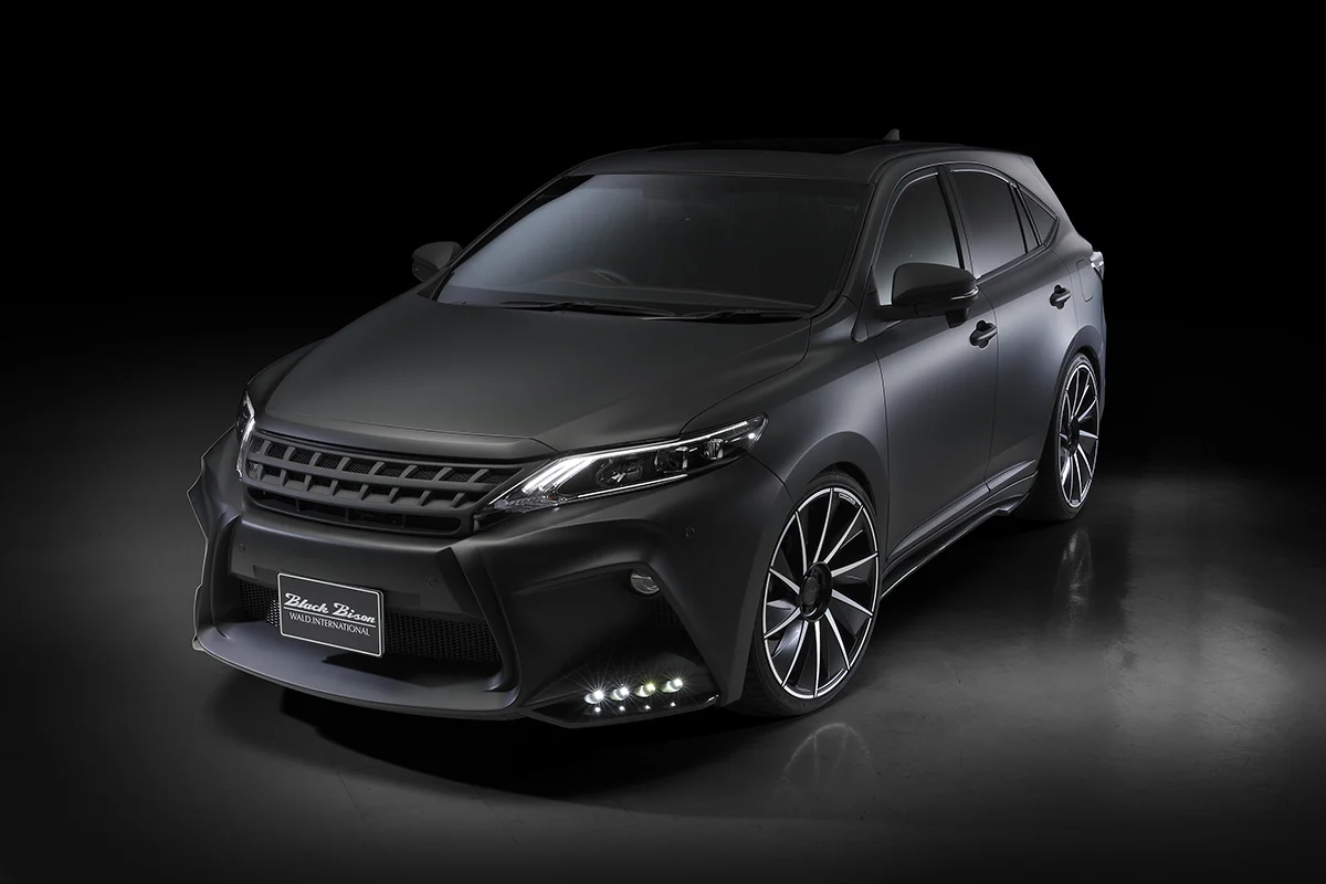 ชุดแต่ง TOYOTA HARRIER WALD Japan สปอร์ตไลน์ แบล็กไบซัน เอดิชัน ภาพ 4