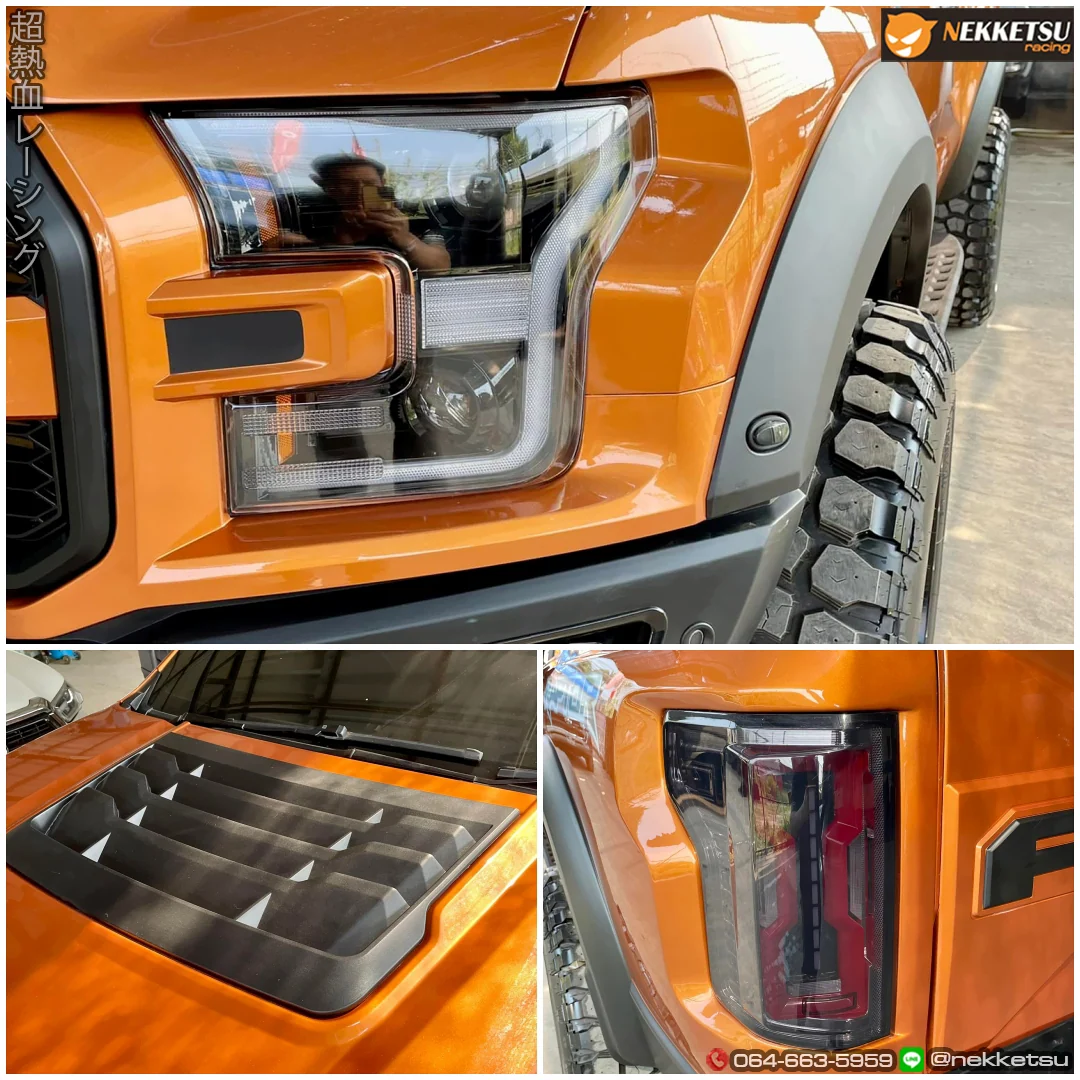 รูปชุดแต่ง ชุดแต่ง Ford Ranger 2016 2019 เป็นหน้า F150 2020 ภาพที่ 1