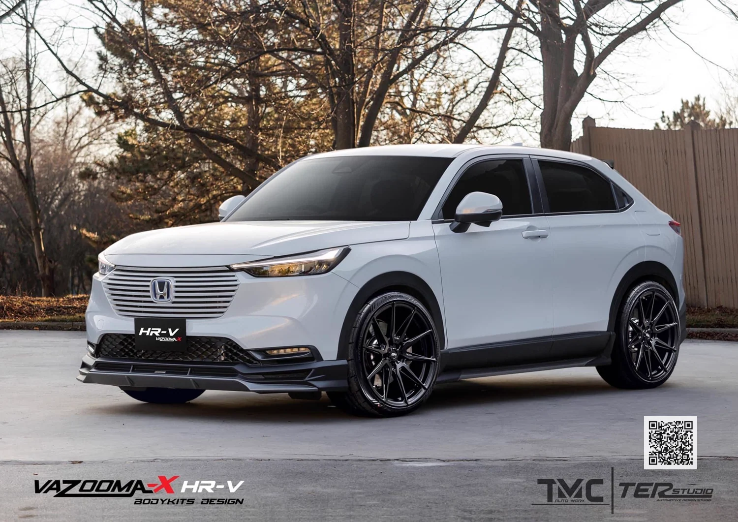 รูปชุดแต่ง ชุดแต่ง Honda HRV 2022 2024 Vazooma ภาพที่ 2
