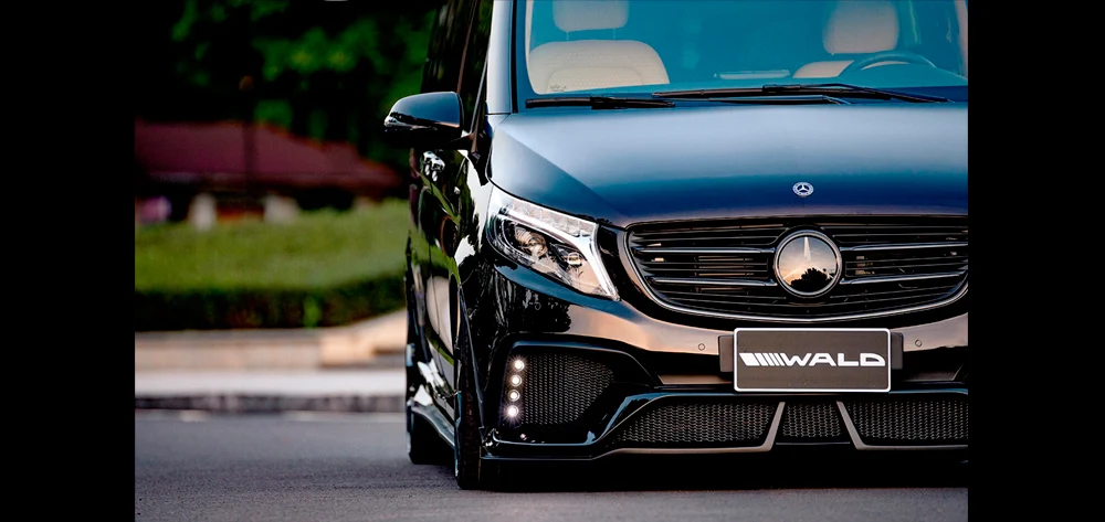 ชุดแต่ง MERCEDES-BENZ V-CLASS LONG WALD Japan สปอร์ตไลน์ แบล็กไบซัน เอดิชัน ภาพ 19