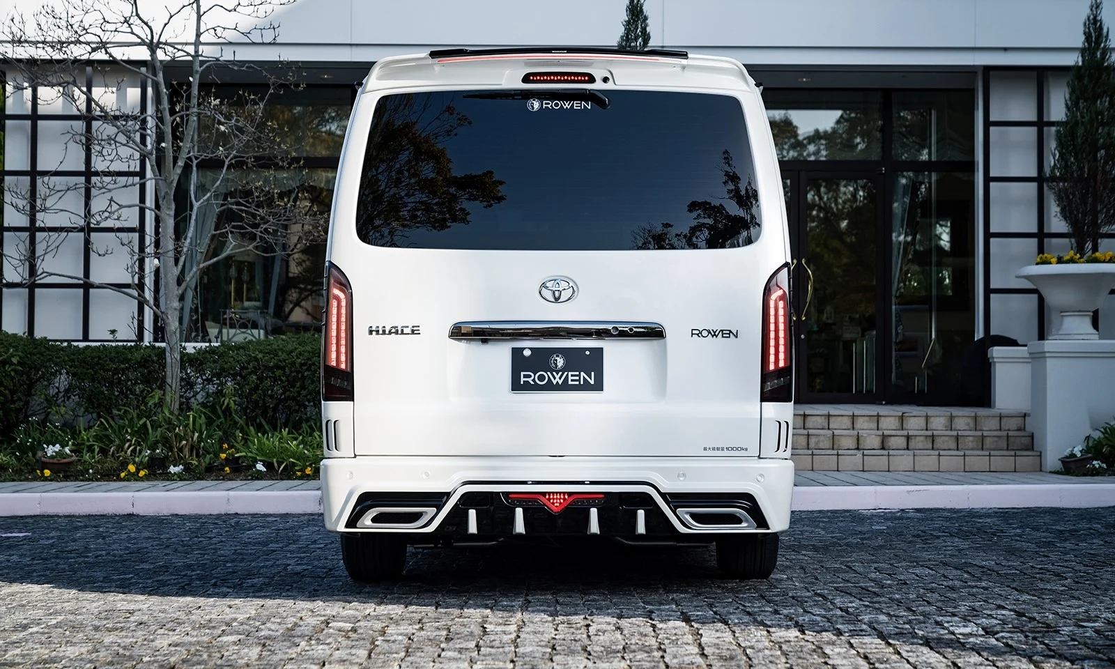 ชุดแต่ง TOYOTA 200HIACE 7 /8 /9 GDH/TRH20# 2022.4/2024.2/2025.06~Rowen Japan ภาพ 15