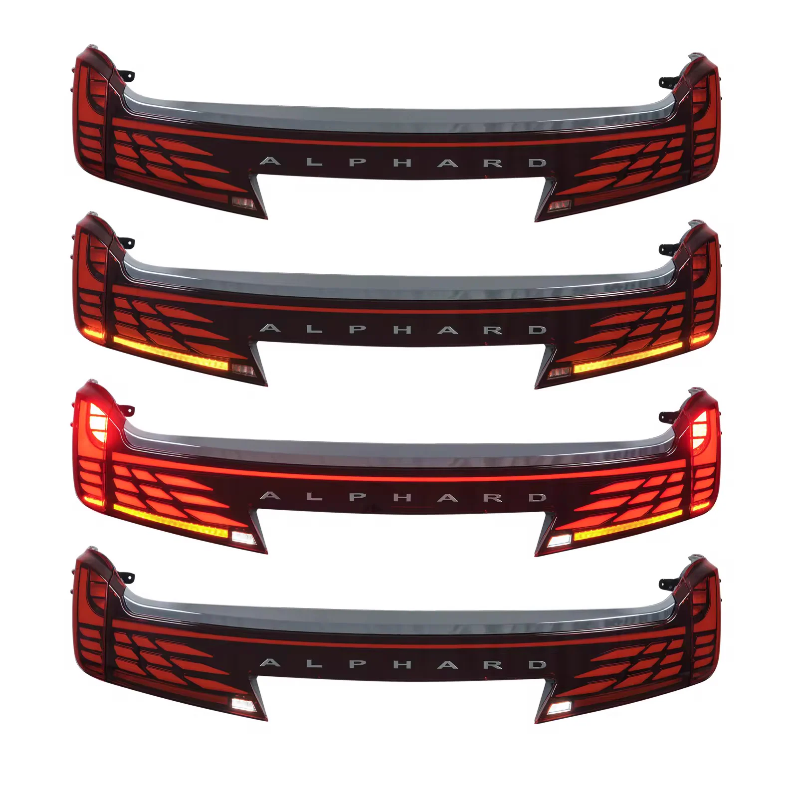 รูปชุดแต่ง ชุดแต่ง Toyota Alphard AH30 2015 2018 แปลงหน้า A40 2025 ภาพที่ 12