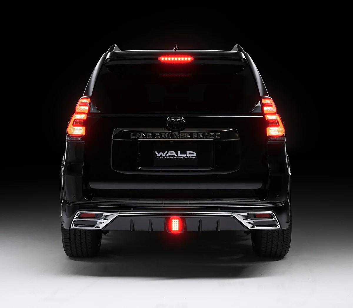 ชุดแต่ง TOYOTA LAND CRUISER PRADO WALD Japan สปอร์ตไลน์ แบล็กไบซัน เอดิชัน ภาพ 6