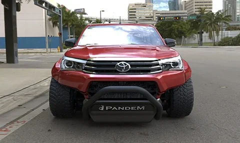 กันชนหน้า (ชิ้นแยก) - V1.0 TOYOTA HILUX GUN125 Pandem ภาพสินค้าที่เลือก