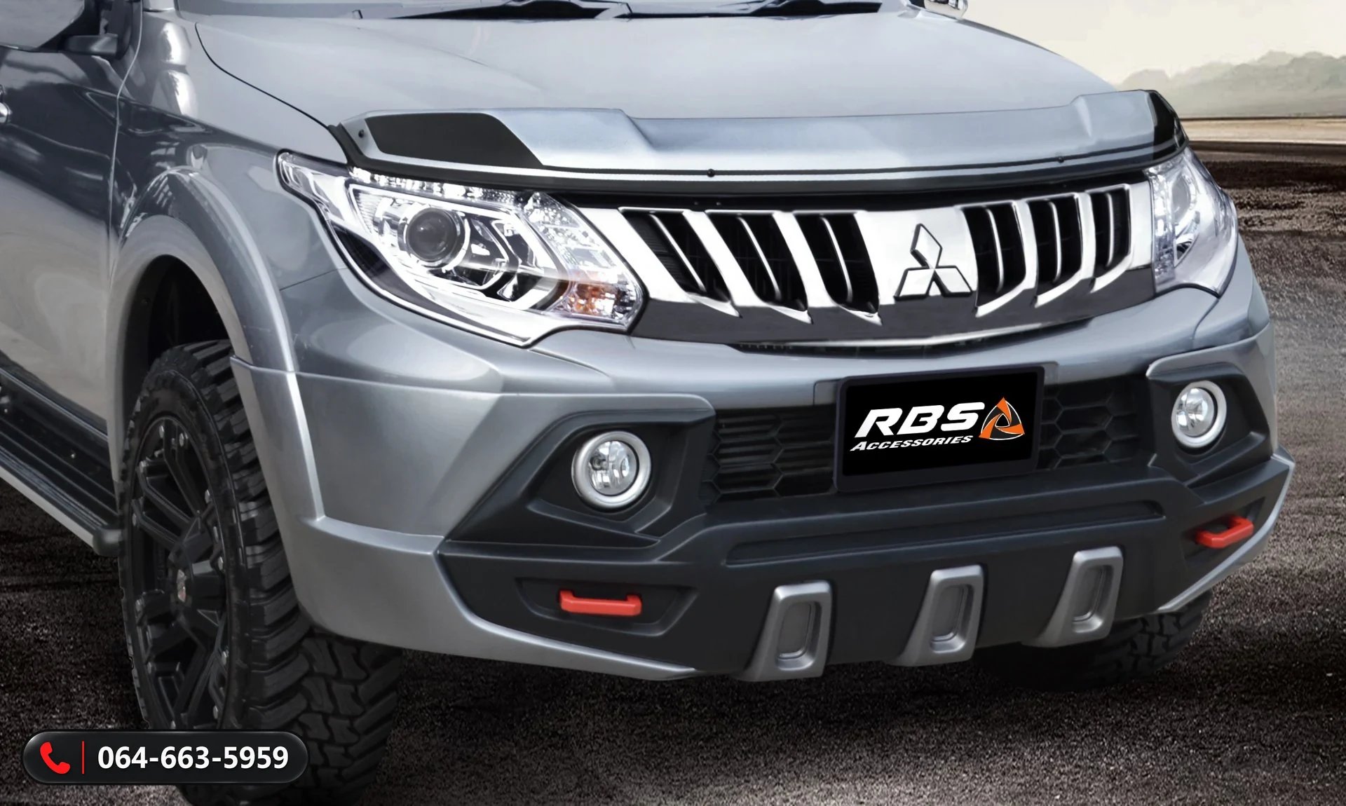 ชุดแต่ง MITSUBISHI TRITON 2015 4x4, D/C RBS ภาพ 6