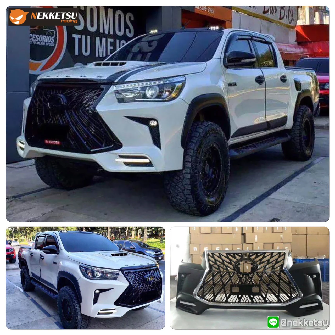 รูปชุดแต่ง ชุดแต่ง Toyota Hilux Revo 2015 2019 LX Sport V2 ภาพที่ 8