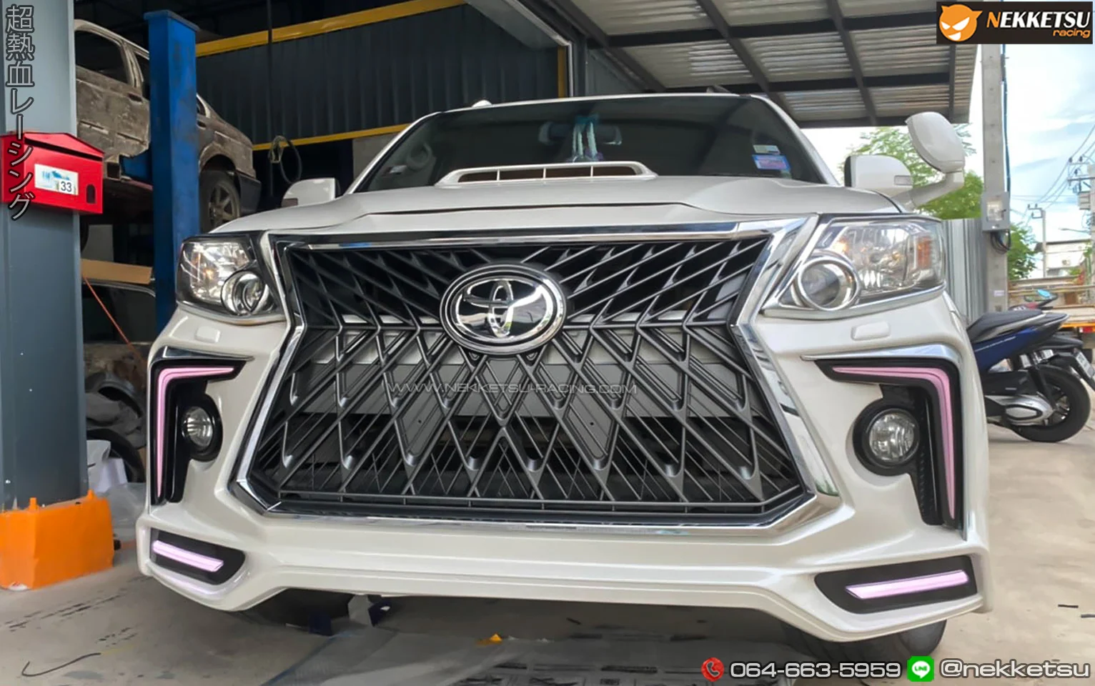 รูปชุดแต่ง ชุดแต่ง Toyota Fortuner 2004 2011 2008 เป็น Lexus2014 ภาพที่ 3