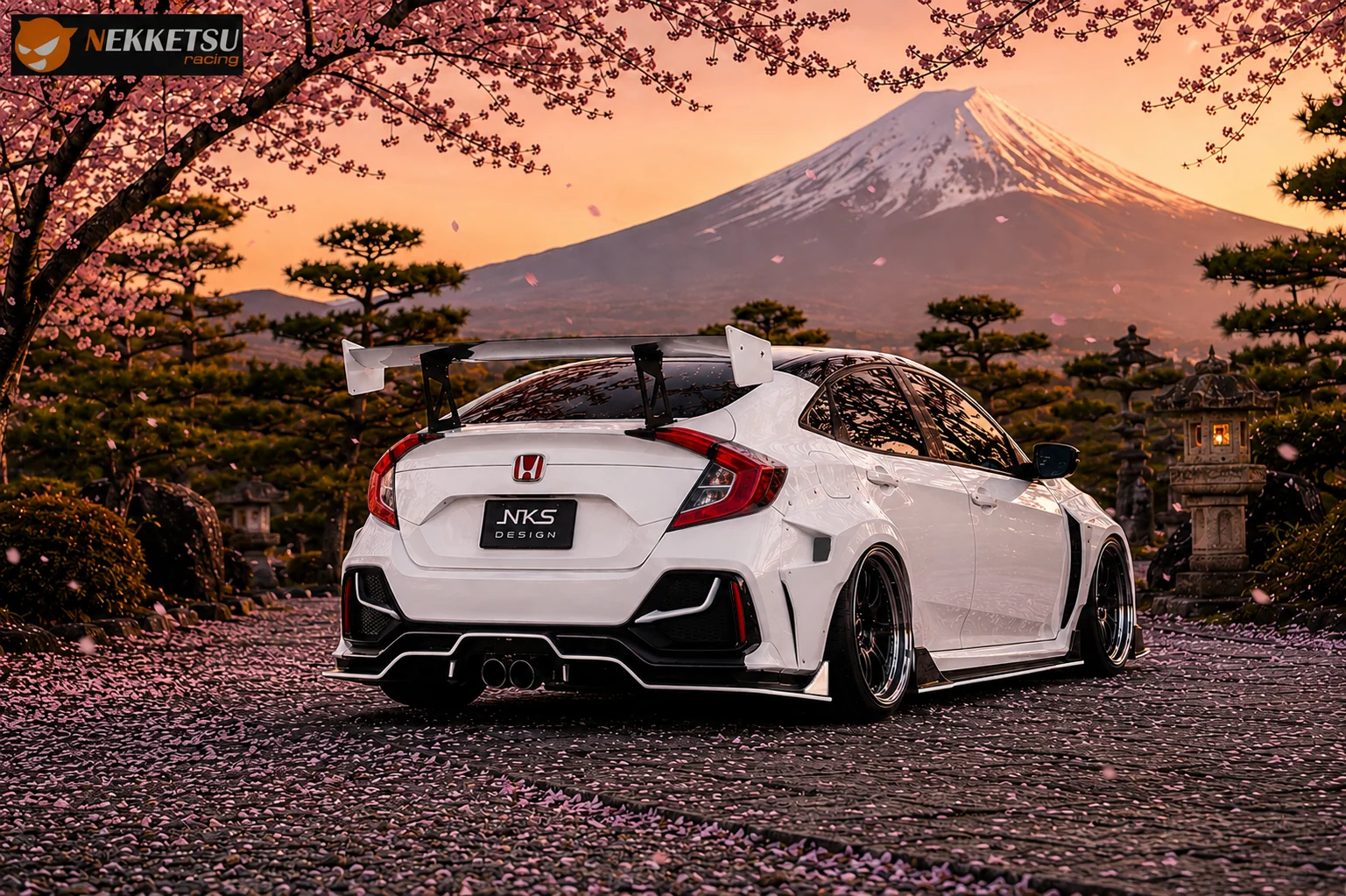 รูปชุดแต่ง ชุดแต่ง Honda Civic FC 16 21 GT Wide Body ภาพที่ 3