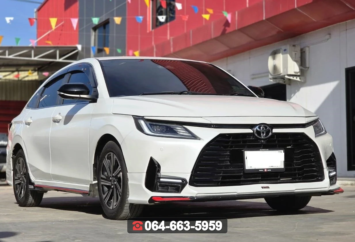 ชุดแต่ง TOYOTA Yaris Ativ 2023 V.1 ท่อกลม RiderM ภาพ 3