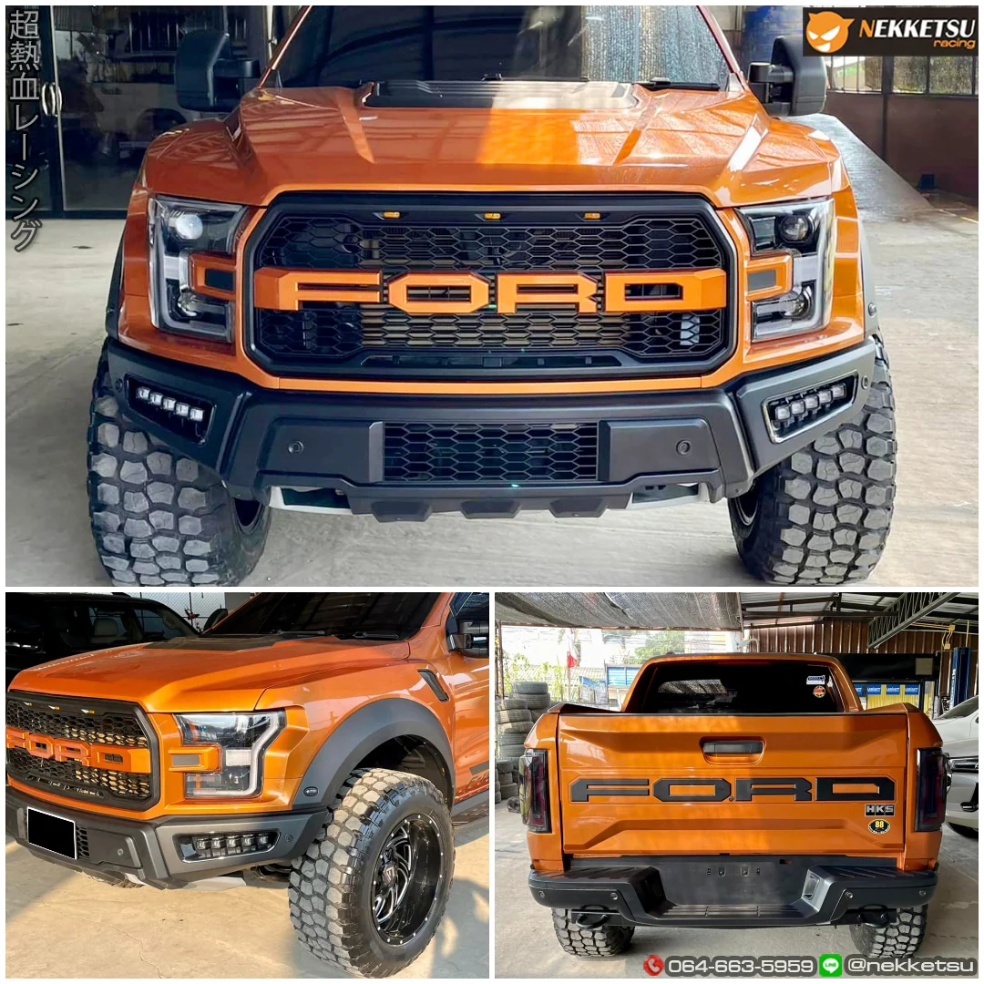 รูปชุดแต่ง ชุดแต่ง Ford Ranger 2016 2019 เป็นหน้า F150 2020 ภาพที่ 2