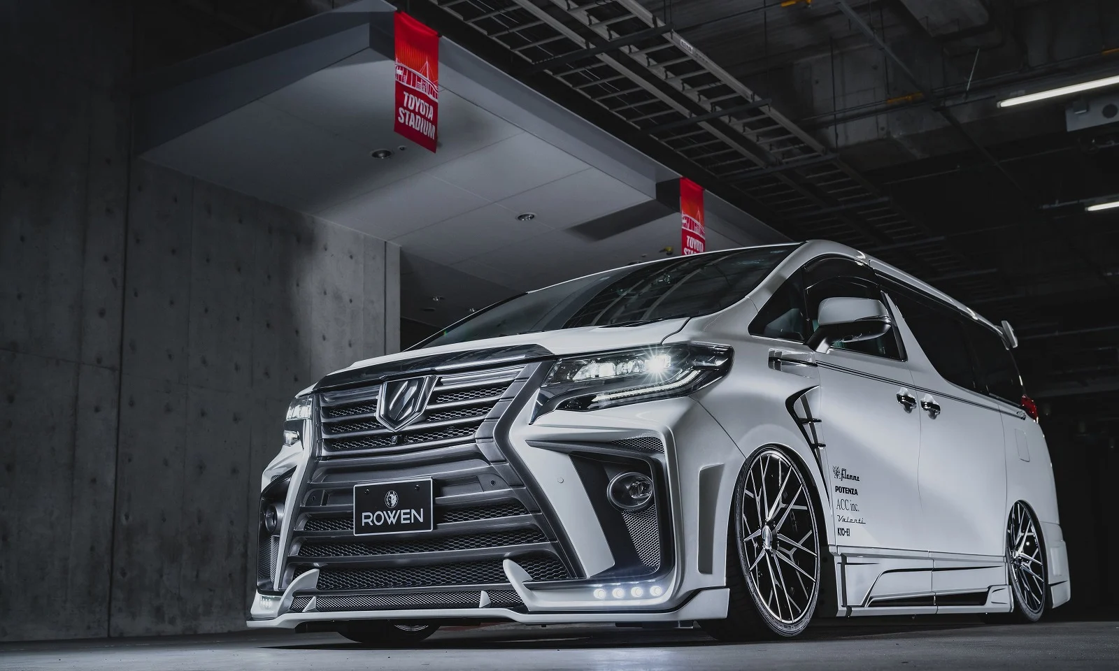 ชุดแต่ง TOYOTA 30 ALPHARD S-grade MODEL Bumper type AGH3#W/GGH3#W/AYH30W 2018.01~Rowen Japan ภาพ 13