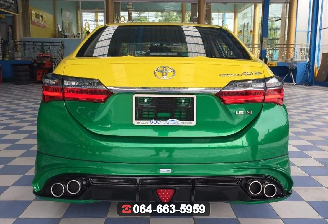 ชุดแต่ง TOYOTA ALTIS 2017 RIDER RiderM ภาพ 2