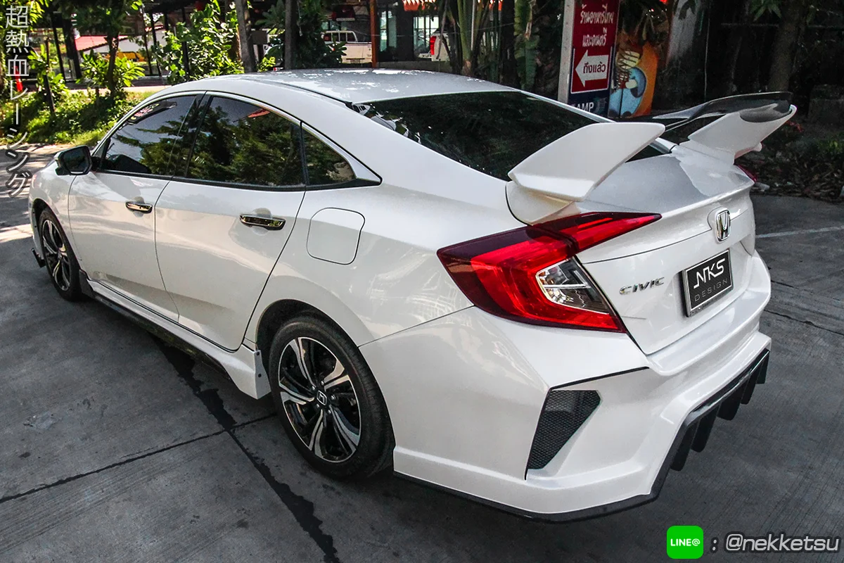 รูปชุดแต่ง ชุดแต่ง Honda Civic FC 16 21 Type X ธรรมดา V2 ภาพที่ 15