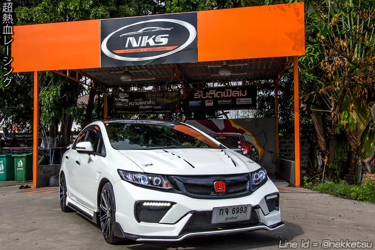รูปชุดแต่ง ชุดแต่ง Honda Civic FB 12 15 Type X ภาพที่ 27