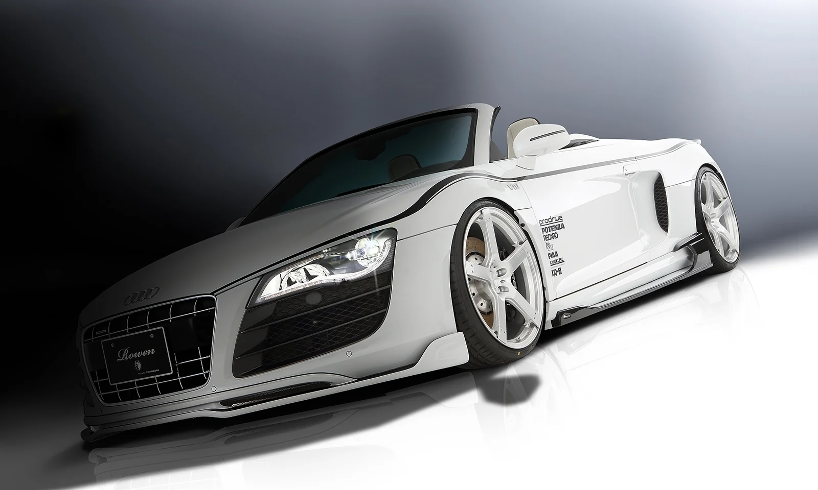 ชุดแต่ง Audi R8 Spyder 5.2(V10) 42BUJF 2010.10~2013.03 Rowen Japan ภาพ 6
