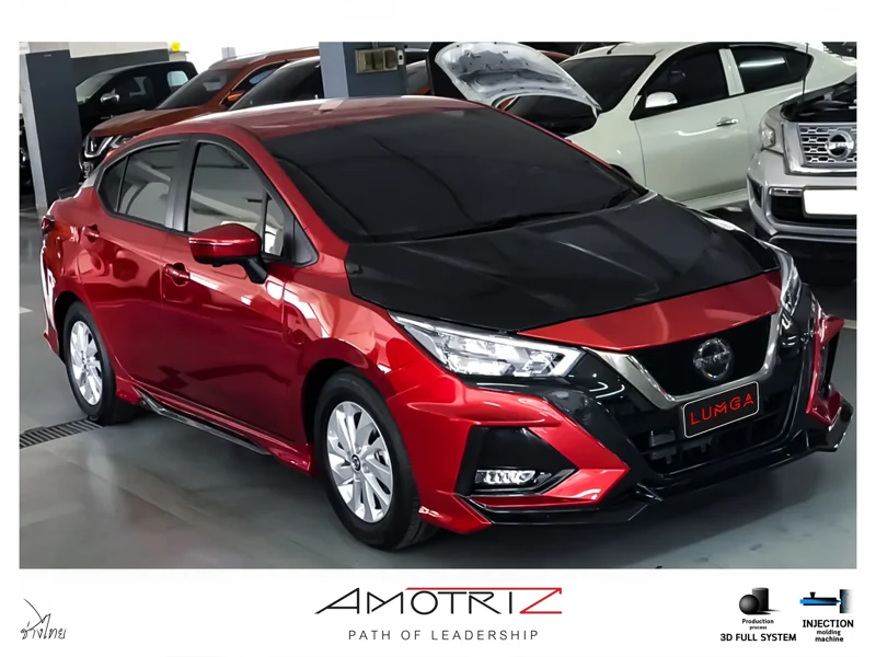 ฝากระโปรงหน้า almera 2020 - NISSAN ฝากระโปรงหน้า almera 2020 ชุดแต่งรถ ภาพ 8