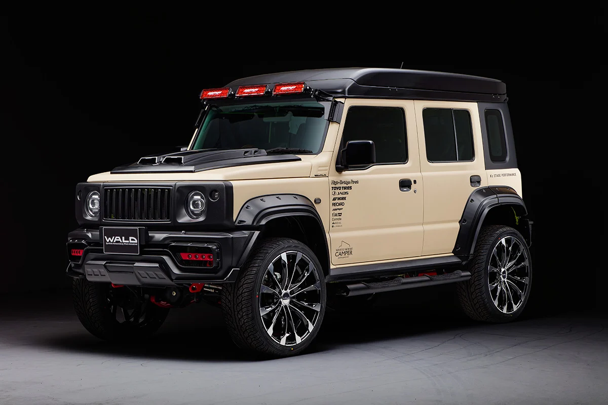 ชุดแต่ง SUZUKI JIMNY NOMADE WALD Japan สปอร์ตไลน์ แบล็กไบซัน เอดิชัน ภาพ 26