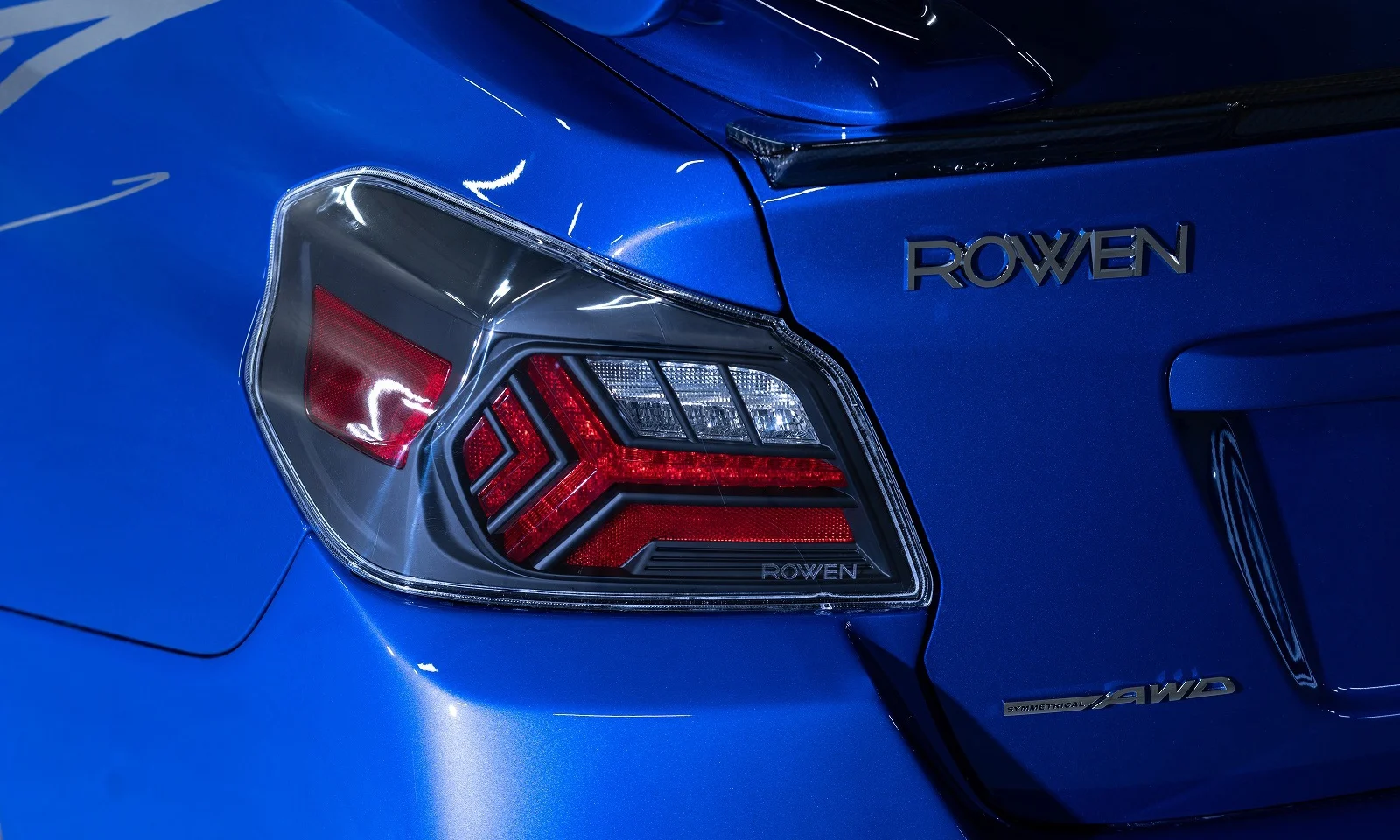 ชุดแต่ง SUBARU WRX STI/S4 D-E VAB/VAG 2017.6~2019.4 Rowen Japan ภาพ 7