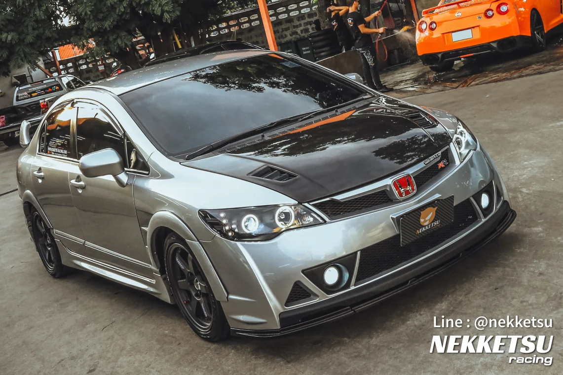 รูปชุดแต่ง ชุดแต่ง Honda Civic FD 06 11 Mugen RR Taiwan ภาพที่ 7