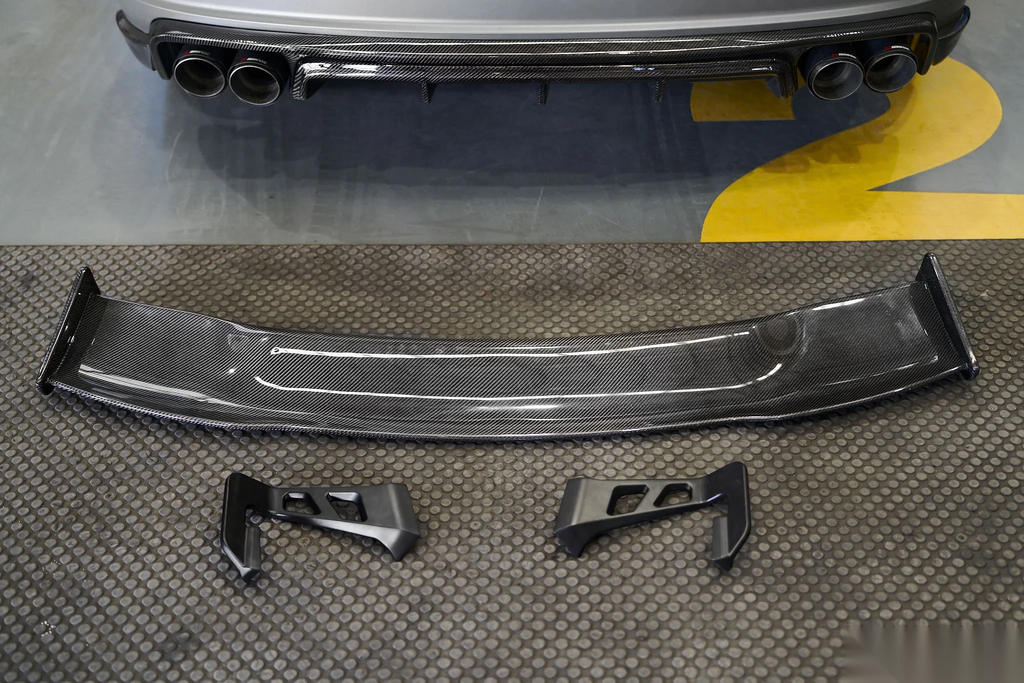 ชุดแต่ง Audi TT 8S Audi TT Gen 3 x คาร์บอน GT Wing Prodrive Shop ภาพ 9