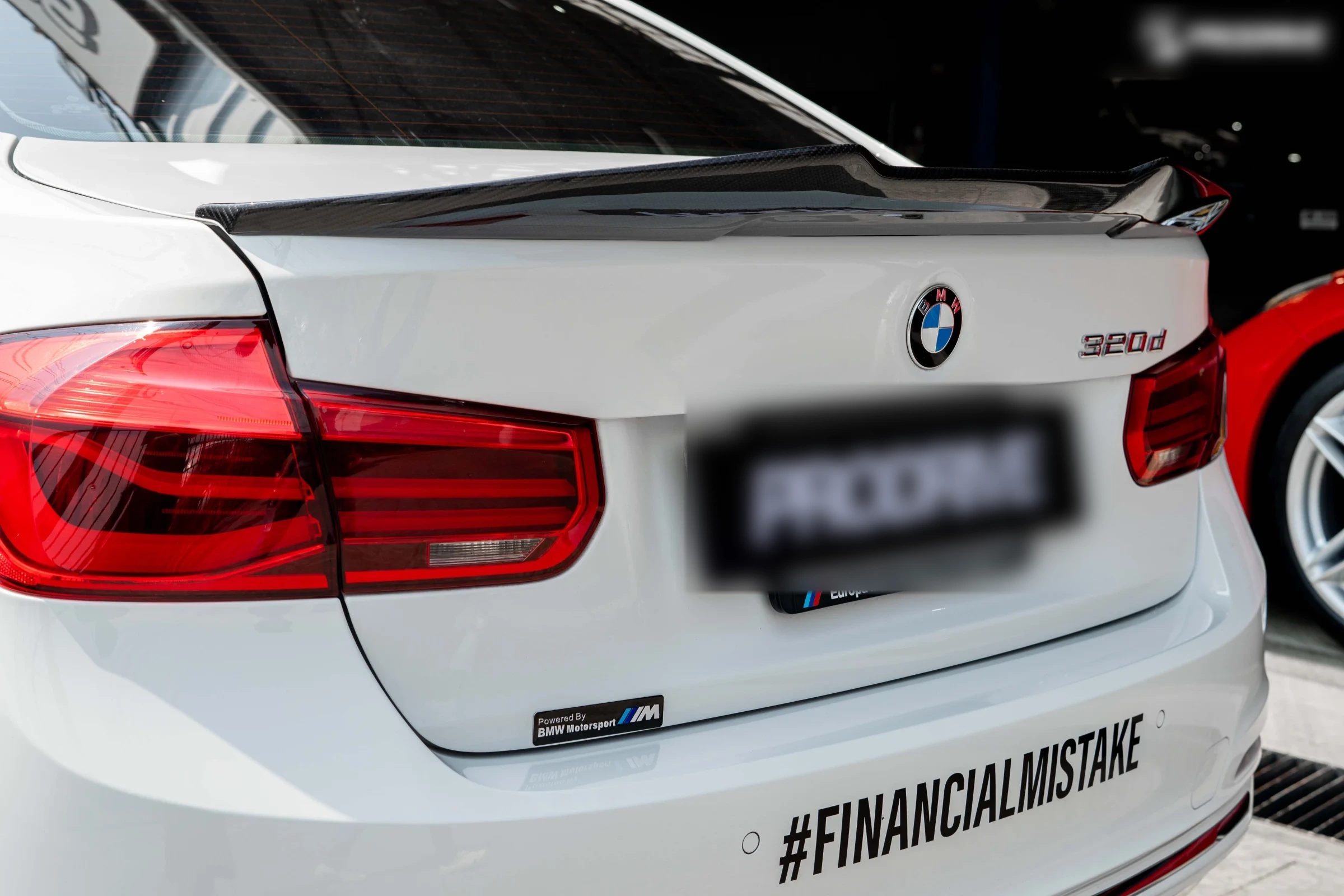 ชุดแต่ง BMW F30 / F31 BMW F30 x Trunk คาร์บอน สปอยเลอร์ Prodrive Shop ภาพ 5