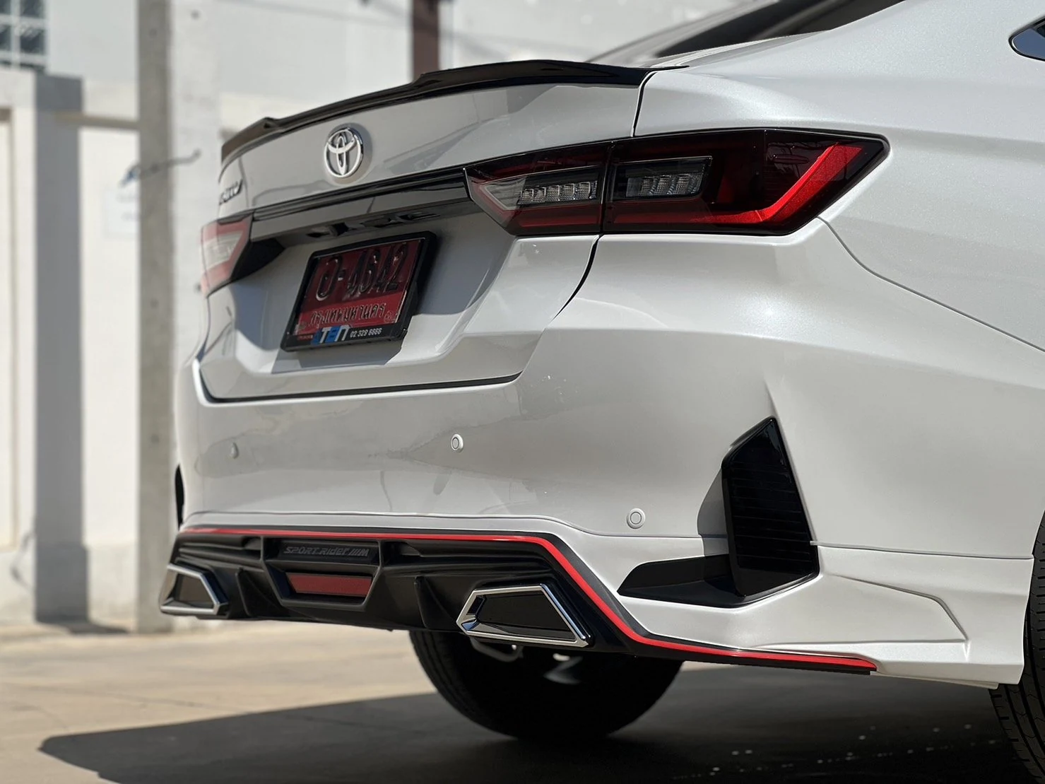 ชุดแต่ง TOYOTA YARIS ATIV สปอยเลอร์ Ativ 2023 แนบ RiderM ภาพ 3
